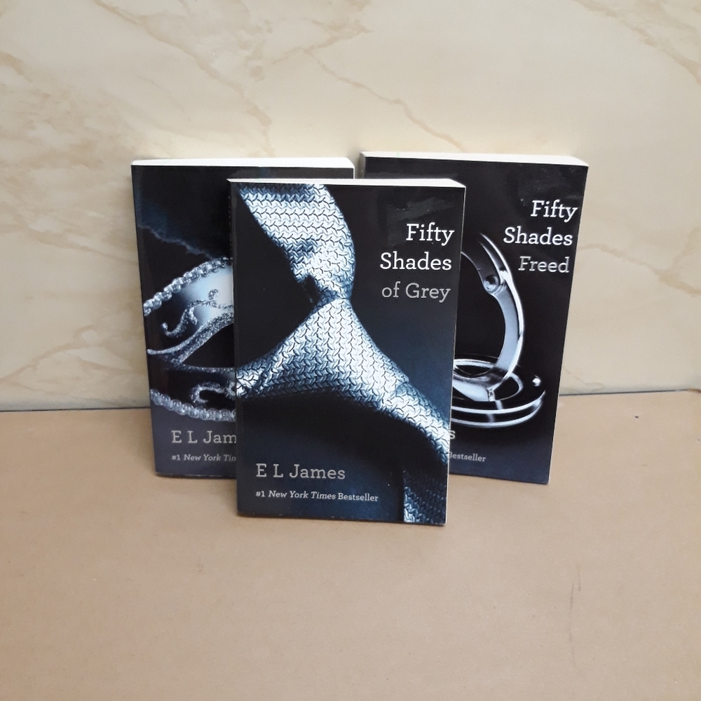 Lot of 3 E.L. James Fifty Shades of Grey Softcover